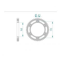 Zahnkranz Suzuki 525/47Z