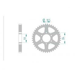 Zahnkranz Suzuki 530/33Z