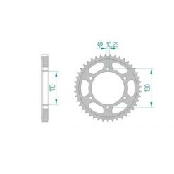 Zahnkranz Yamaha 530/38Z