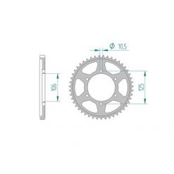 Zahnkranz Triumph 525/50Z