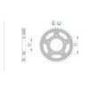 Zahnkranz Triumph 530/44Z
