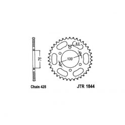 Zahnkranz Yamaha Alu 428/48Z