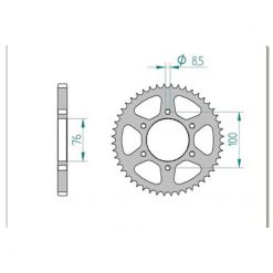 Zahnkranz Yamaha 428/48Z