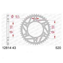 Zahnkranz AFAM 520/43Z Stahl