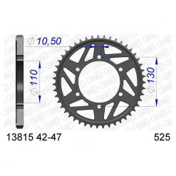 Zahnkranz Yamaha Alu 525/45Z