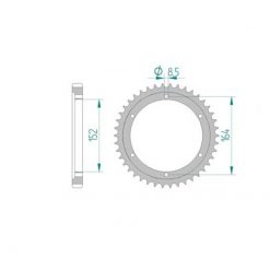 Zahnkranz Yamaha 530/42Z