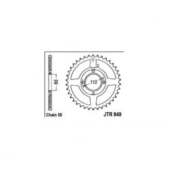 Zahnkranz Yamaha Alu 530/38Z