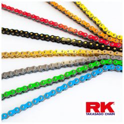 Kette 420 RK 420SB 140L, verstärkt, ohne O-Ring, - alle Farben -