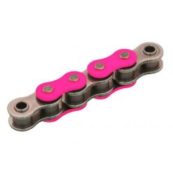 Kette 420 RK 420SB 140L, verstärkt, ohne O-Ring, FP (pink)