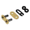 Kettenschloss 420 mit Clip RK 420MXZ, ohne O-Ring, gold
