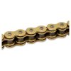 Kette 420 RK 420MXZ 140L, Motocross-Racing, ohne O-Ring, gold-gold