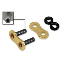 Kettenschloss 520 Nietschloss RK 520UWR, UW-Ring, CLFZ *PLS*, gold