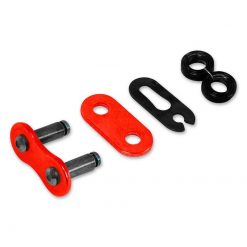 Kettenschloss 520 mit Clip RK 520XSO, RX-Ring, rot