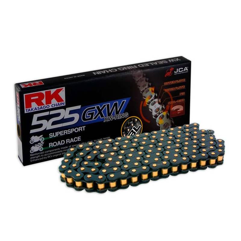 880270-Kette-RK-525GXW-strong-BL-schwarz-gold