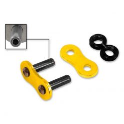 Kettenschloss 530 Nietschloss RK 530XSOZ1, RX-Ring, CLFZ *PLS*, gelb