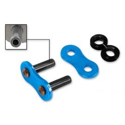 Kettenschloss 530 Nietschloss RK 530GXW, XW-Ring, CLFZ *PLS*, blau