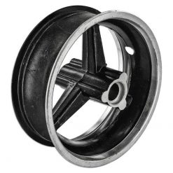Felge alu vorne 6,5 Zoll schwarz Pocket Bike