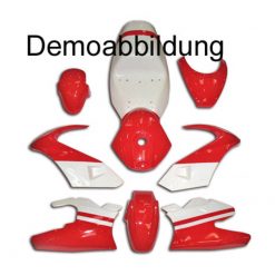 Verschalung Pocket Bike air blau/rot