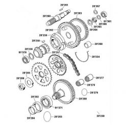 O-Ring Getrieberad 16x3mm Tomos