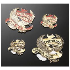 Emblem HH LIVE TO RIDE LARGE (71 x 71mm) zum kleben