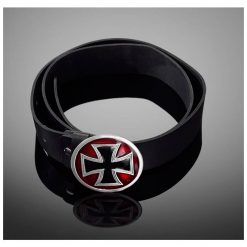 Ledergürtel HH (80 - 125cm) ohne Schnalle