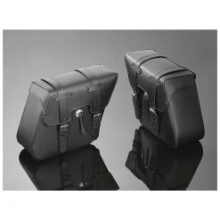 Satteltaschen HH (Paar) COLORADO PLAIN Echt-Leder 34x48x14cm