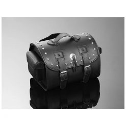 Suitcase HH STUDS Echt-Leder inkl. Klettband 24x40x28cm