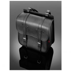 Satteltasche HH (1 Stück) SINGLE LARGE TEK-Leder black 42x36x20
