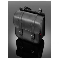 Satteltasche HH (1 Stück) SINGLE SMALL TEK-Leder black 34x36x20