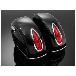 Seitenkoffer HH (Paar) HARD CASE 37x57x25cm Beleuchtung+Schloss