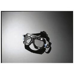 Brille HH RED BARRON in Schwarz mit getöntem und flachem Glas