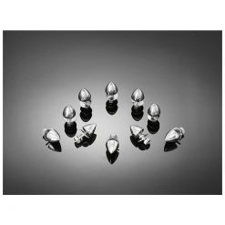 Zierschrauben HH (10 Stück) BULLET NUT chrom (M6)