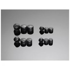 Abdeckkappen HH 10 St., Kunststoff schwarz, Inbus M10 - innen