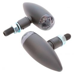 Blinker HH BULLET MICRO (Paar) LED schwarz E-Hom