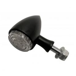 Blinker HH (Paar) BULLET schwarz (M10 - Ø 50 x 70mm) E-Hom