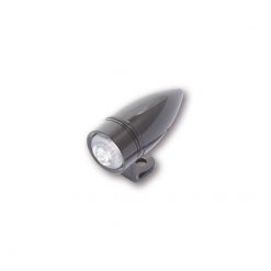Blinker HH (Paar) BULLET SHORT LED schwarz Ø18 B32 T42 E-Hom