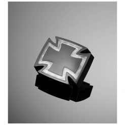 Rücklicht HH GOTHIC black mit LED - (65 x 75 x 20mm) E-Hom