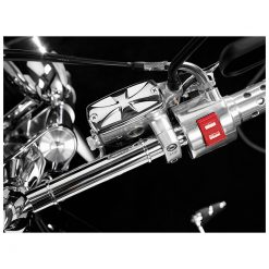 Bremsflüssigkeits-Behälterdeckel HH GOTHIC chrom Honda