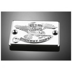 Bremsflüssigkeits-Behälterdeckel HH LIVE TO RIDE chrom