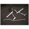 Fussrastenanlage HH TECH GLIDE +15cm chrom zu Honda CH-Hom
