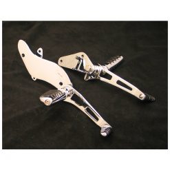 Fussrastenanlage HH TECH GLIDE +13cm chrom zu Kawasaki CH-Hom