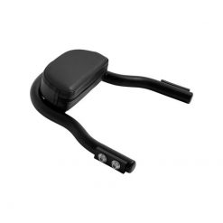 Sissybar HH LOW WIDE (250mm) schwarz (inkl. Aufnahme) zu HD