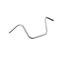 Lenker HH Street Medium mit KK Ø25.4mm in chrom (B89xH30-18cm versetzt) CH-Hom