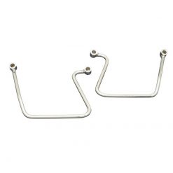 Satteltaschenhalter HH (Paar) mit Befestigungskit chrom Honda