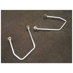 Satteltaschenhalter HH (Paar) mit Befestigungskit chrom Honda