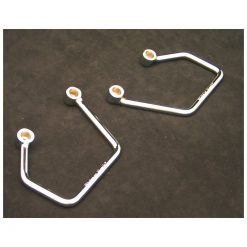 Satteltaschenhalter HH (Paar) mit Befestigungskit chrom Honda