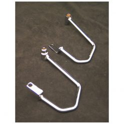 Satteltaschenhalter HH (Paar) mit Befestigungskit chrom Yamaha