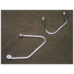 Satteltaschenhalter HH (Paar) mit Befestigungskit chrom Yamaha