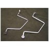 Satteltaschenhalter HH (Paar) mit Befestigungskit chrom Yamaha