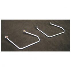 Satteltaschenhalter HH (Paar) mit Befestigungskit chrom Yamaha